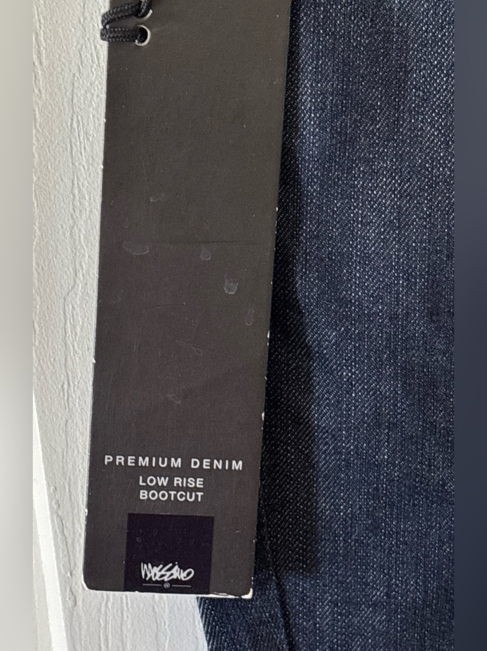 Women Mossimo Dark Wash Blue Bootcut Jeans NWT SZ 10 - Picture 3 of 8